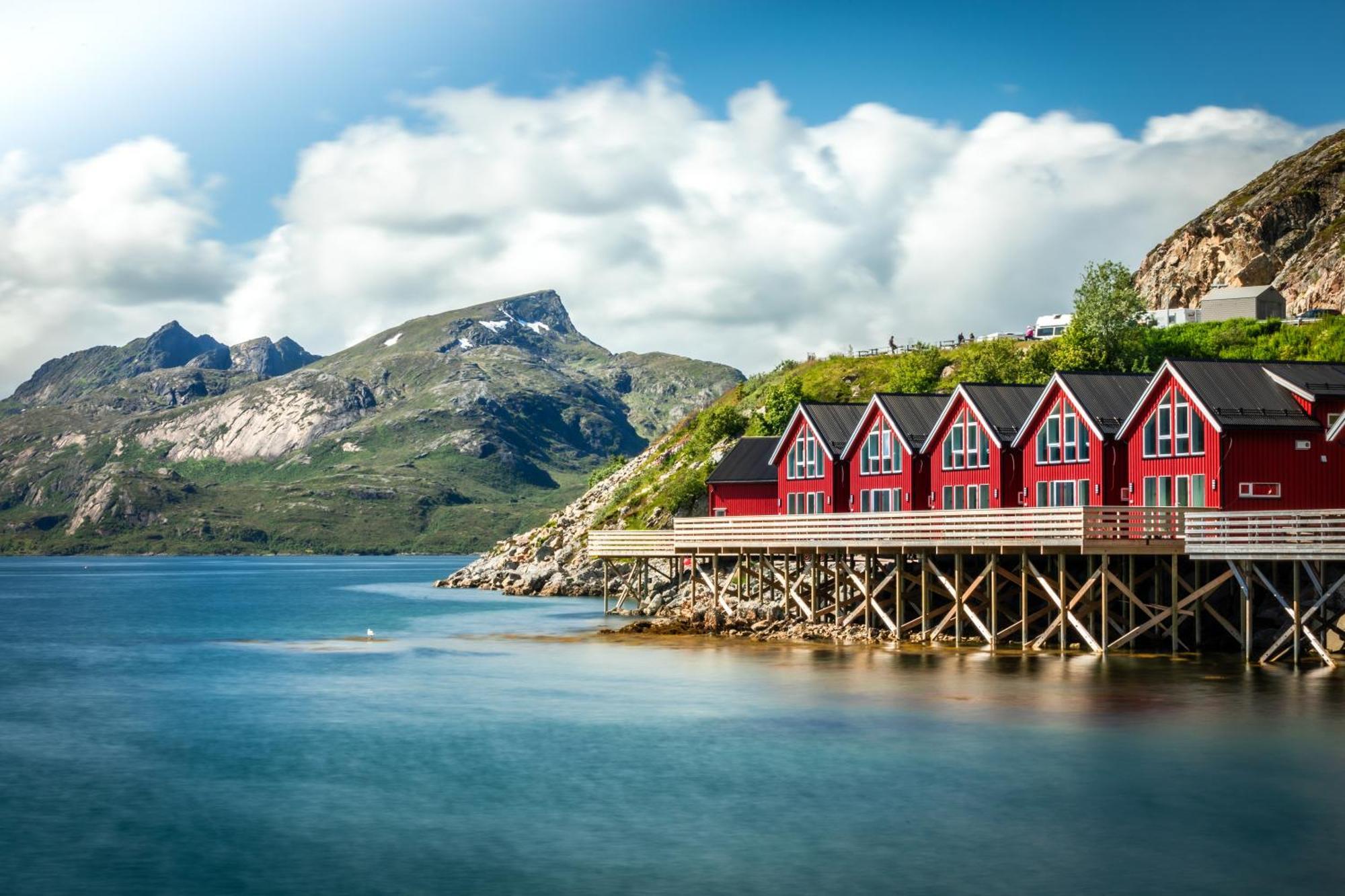 Lofoten Rorbu Lodge Offersoya Exterior photo