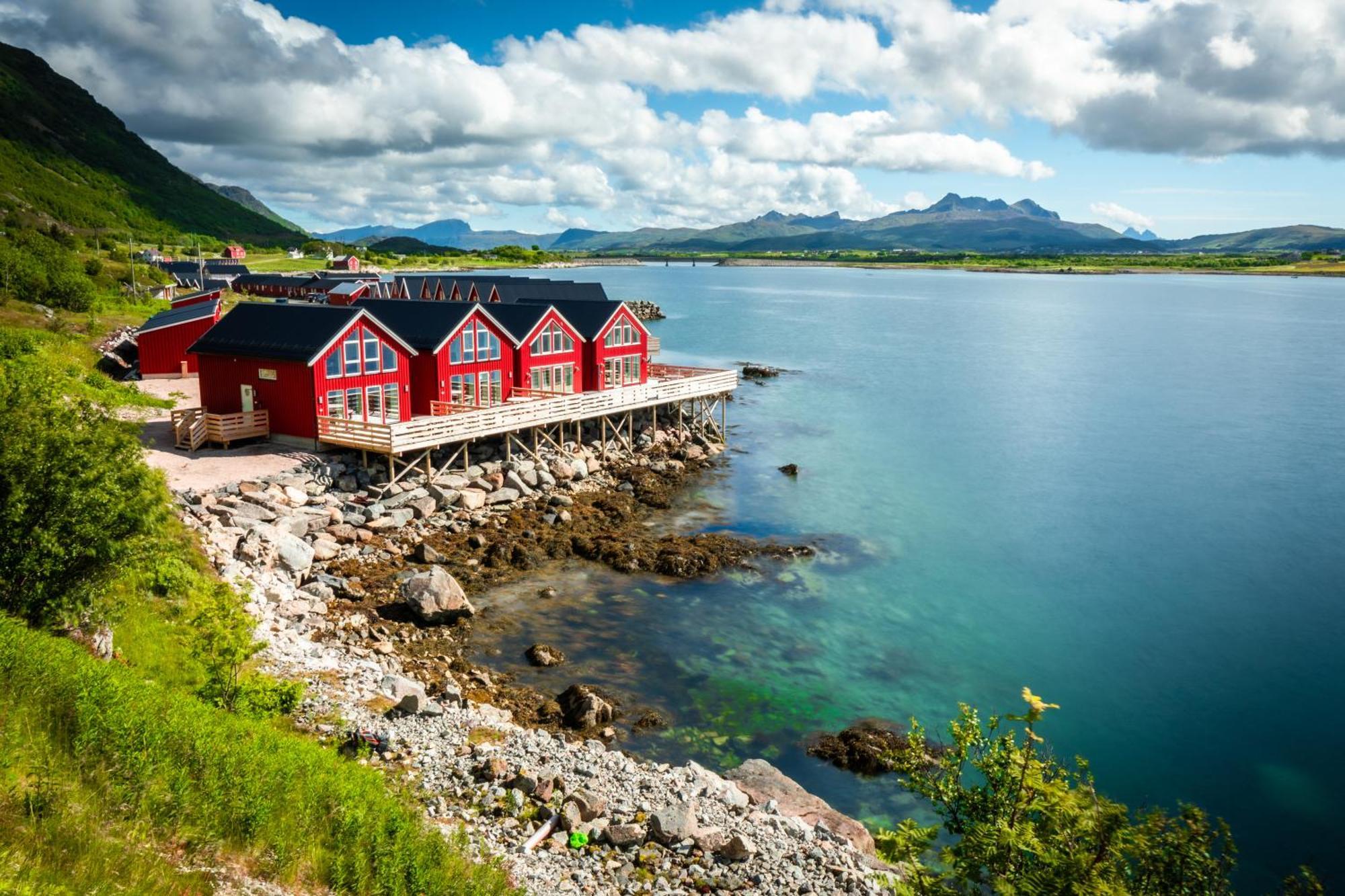 Lofoten Rorbu Lodge Offersoya Exterior photo